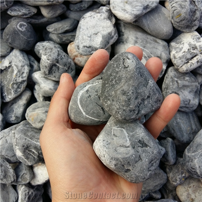 Pure White Aggregate Gravel Crushed Stone