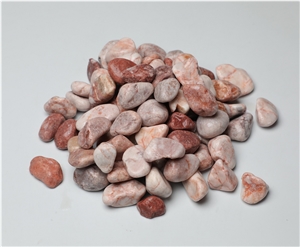 Round Mixed Colors Aquarium Gravel Rock Stone