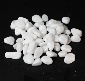 Round White Pebble Stone Garden Stone Landscaping