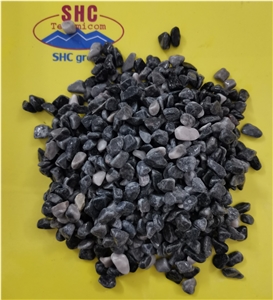 Small Dark Grey Light Grey Pebble Stone