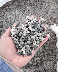 Small Dark Grey Light Grey Pebble Stone