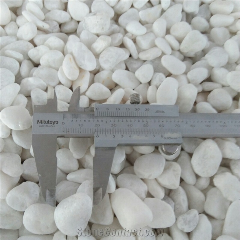 Snow White Stone Rocks Pebbles