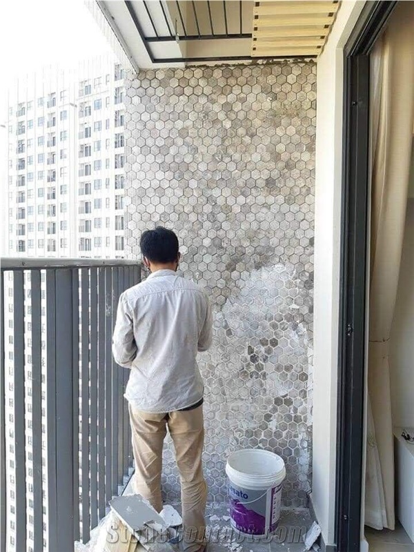 Stone Swimming Pool Mosaic Stone from Viet Nam