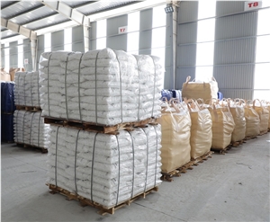 Tumbled Snow White Gravel for Landscape Decoration