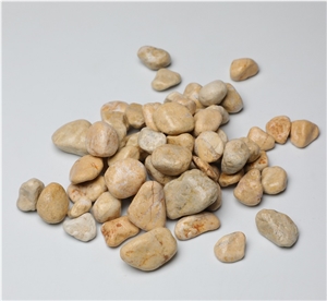 Yellow Pebble Stone Garden Stone Decorative Pebble