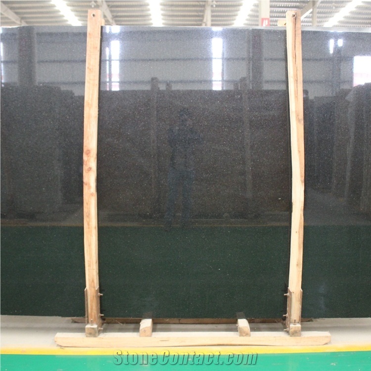 Black Galaxy Granite Slabs