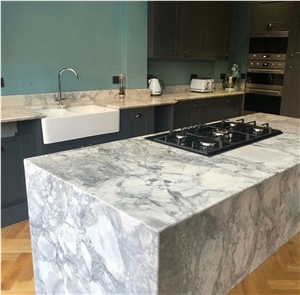 Calacatta Grey Super White Quartzite Countertop