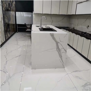 Calacatta White Sintered Stone Sink