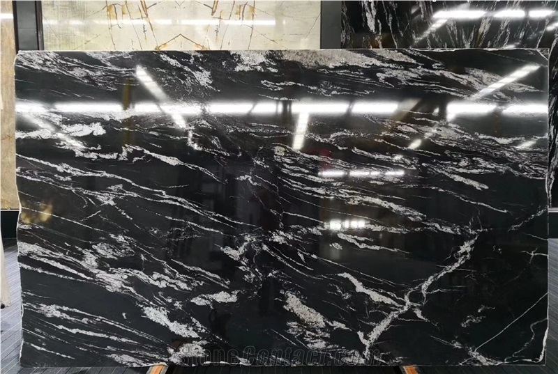 Cosmic Black Titanium Granite for Home Decor Price
