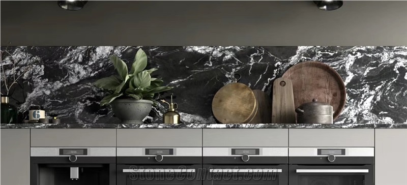 Cosmic Black Titanium Granite for Home Decor Price