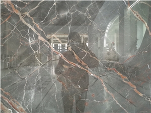 Natuarl Ombra Di Caravaggio Marble Slabs for Decor