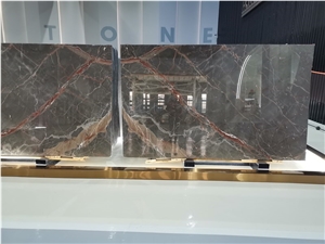 Natuarl Ombra Di Caravaggio Marble Slabs for Decor