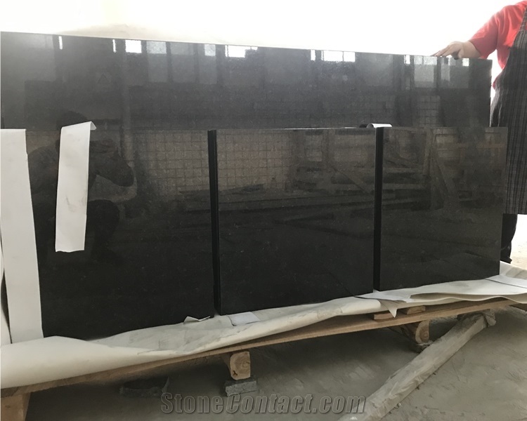 New Design Black Pearl Granite Slabs Price