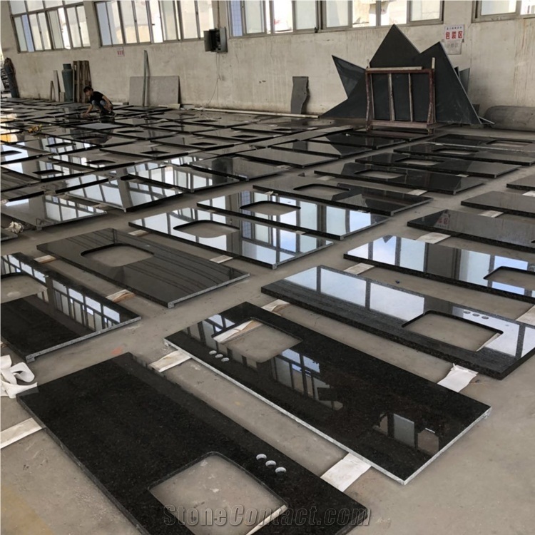New Design Black Pearl Granite Slabs Price