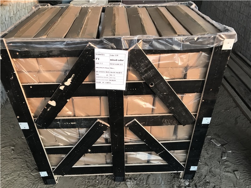 Black Ashlar Stone Veneer Flexible Stone Veneer