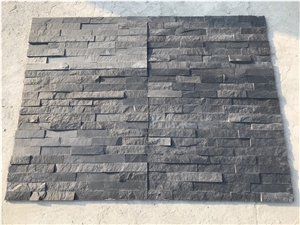 Black China Slate Cultured Stone Led