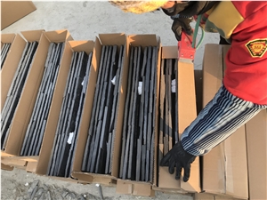 Black China Slate Cultured Stone Led