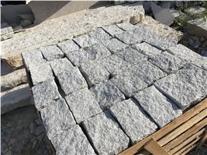 Cheap Grey Cube Stone Pavers Cobblestone