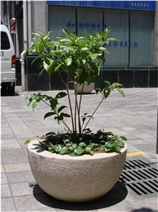 G603 Garden Flower Pots Stone Flowerpots Planpot