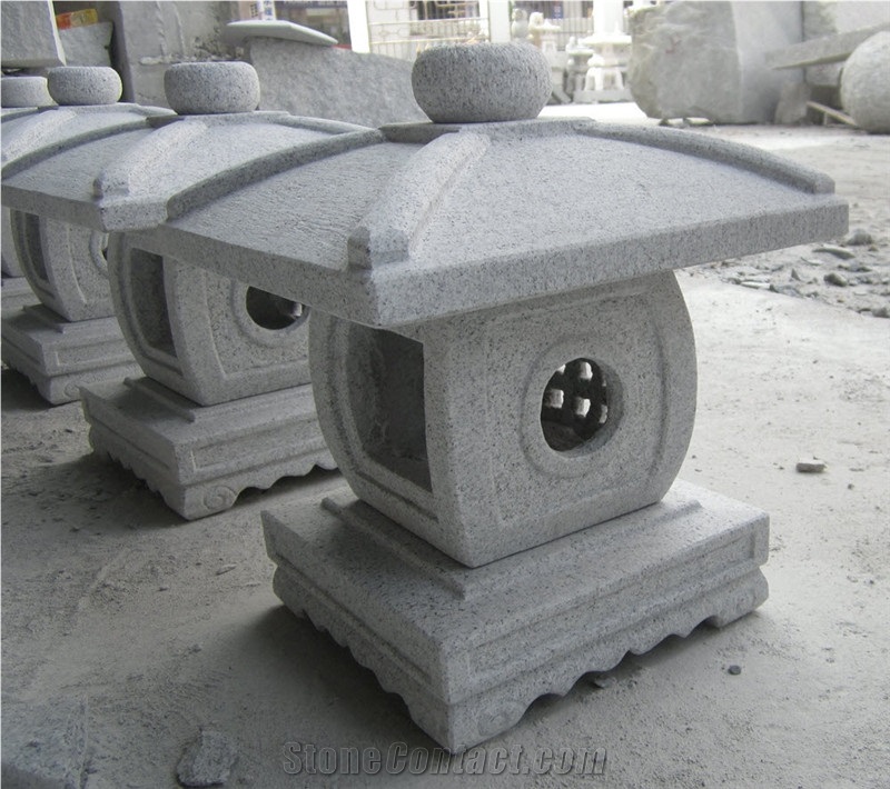 Natural Stone Garden Lamps Urban Lanterns
