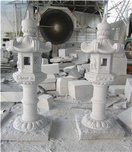 Natural Stone Garden Lamps Urban Lanterns