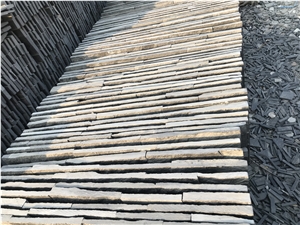 Wall Cladding by Cultured Slate Veneer