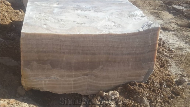 Honey Brown Onyx Blocks