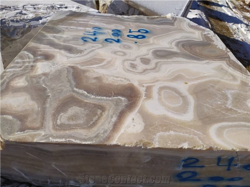 Honey Brown Onyx Blocks