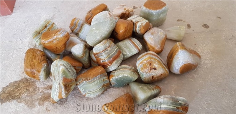 White Marble Pebble, Gravel, Crushed Stone
