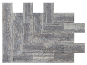 Silver Vein Cut Travertine Tile Silver Vein Cut Travertine Tile