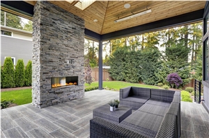 Silver Vein Cut Travertine Tile