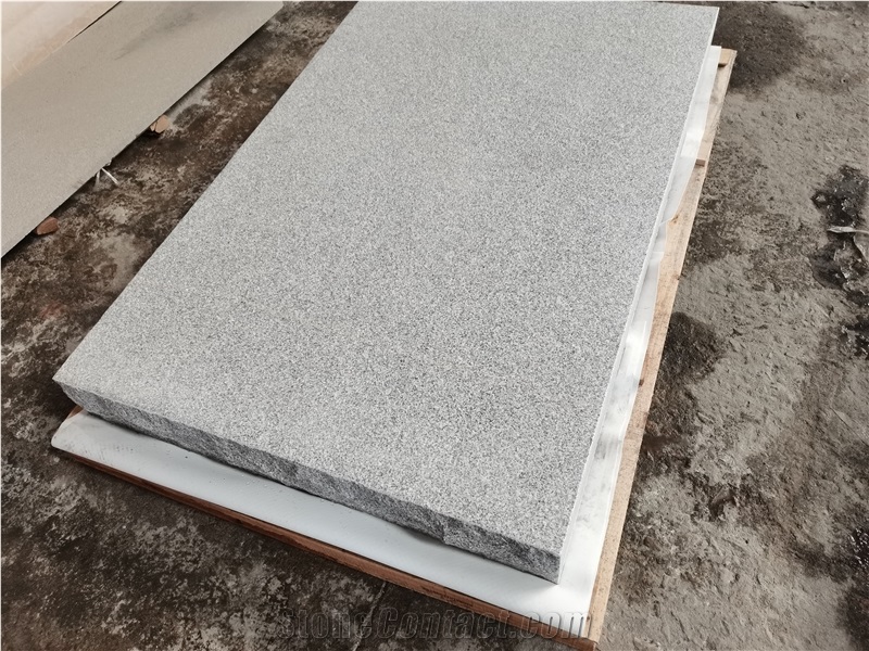 Barry White Granite Mushroom Stone for Wooden Pack