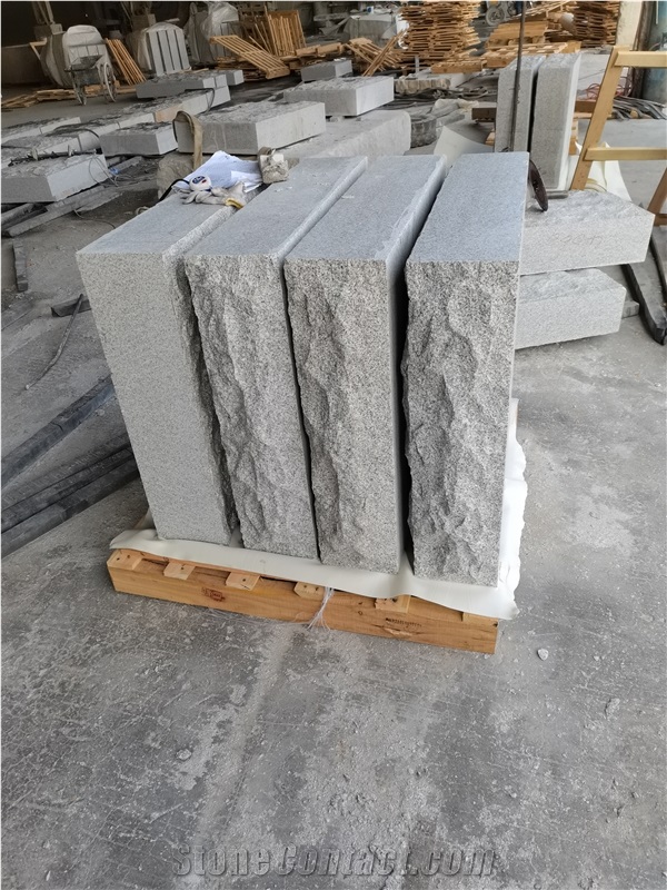 Hubei Sesame White Split Face Mushroom Stone