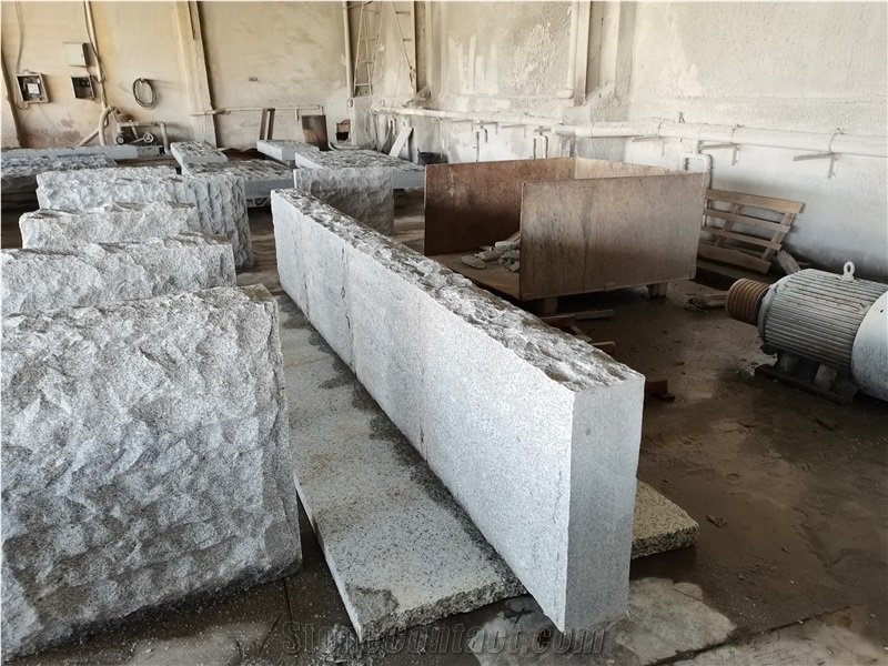 Hubei Sesame White Split Face Mushroom Stone