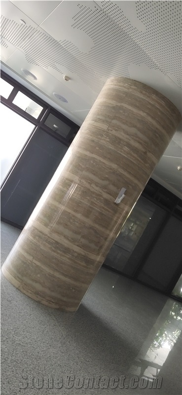 Italy Travertino Romano Silver Fosse Travertine