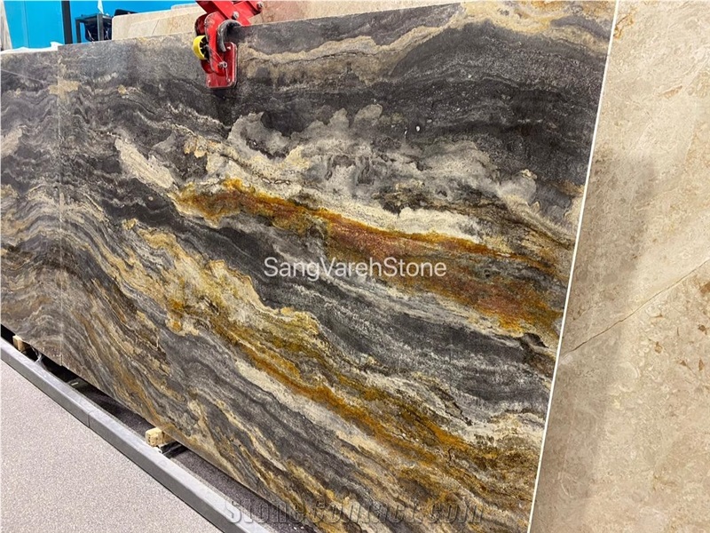 Golden Grey Travertine