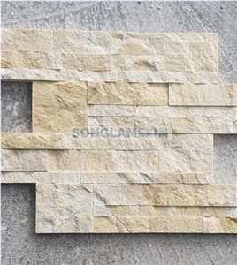 Yellow Marble Designed Z Shape Wall Panel