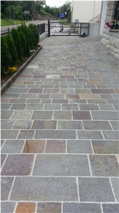 Italian Porphyry Tiles Natural Surface Split Edges