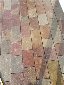Porfido Italian Porphyry Tiles Sawn Edges