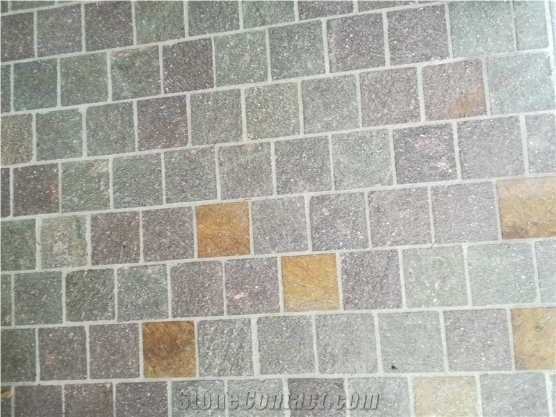 Porfido Italian Porphyry Tiles Sawn Edges