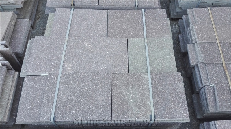 Porfido Italian Porphyry Tiles Sawn Edges