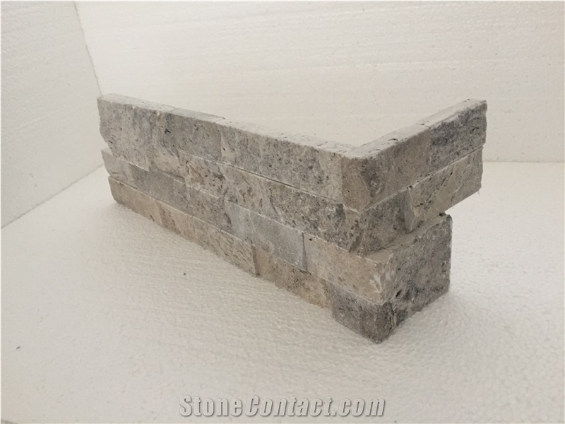 Silver Ledger Panel 6" 24" Split Face