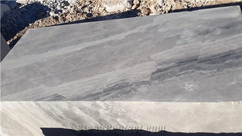 Artemis Silver Grey Marble Blocks