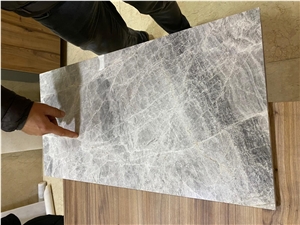 Artemis Silver Grey Marble Blocks
