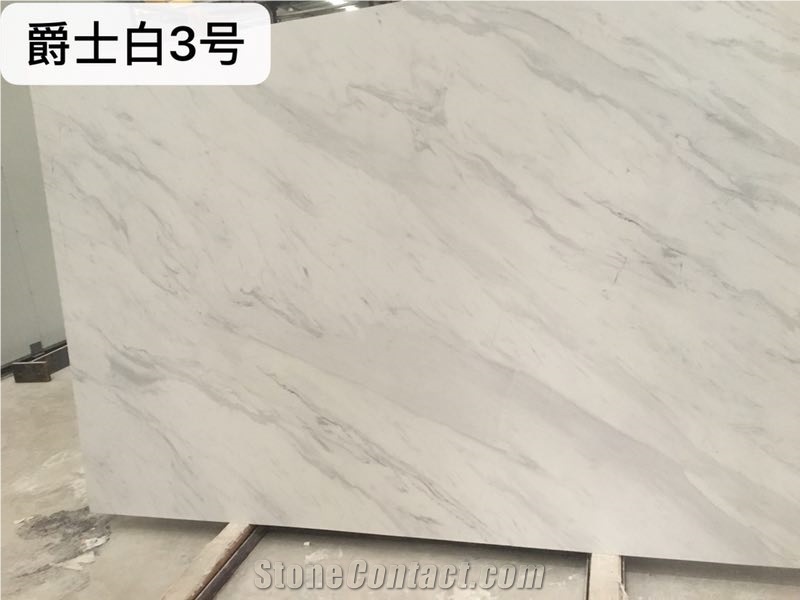 Artificial Volakas Venus Jazz White Marble Slabs