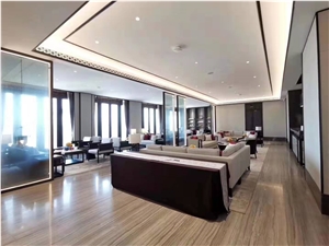 Athens Wooden Marble Slabs Project Design