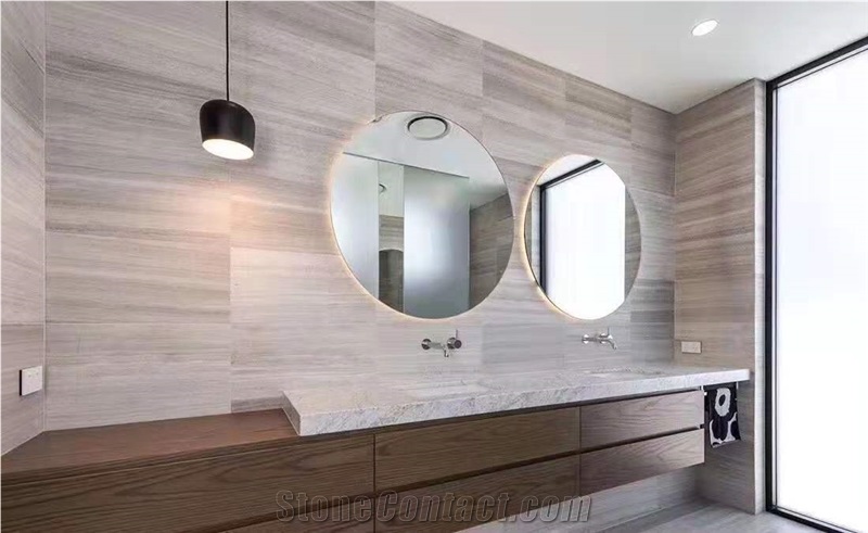 Athens Wooden Marble Slabs Project Design