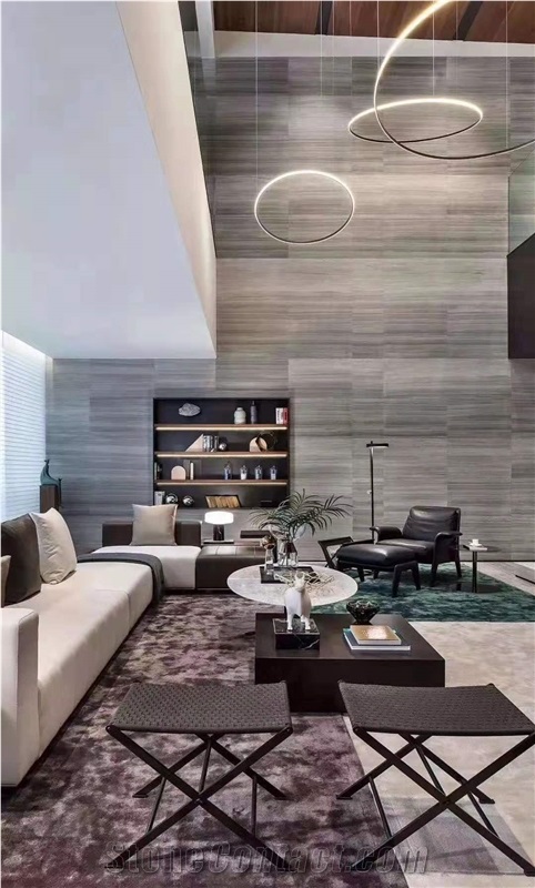 Athens Wooden Marble Slabs Project Design