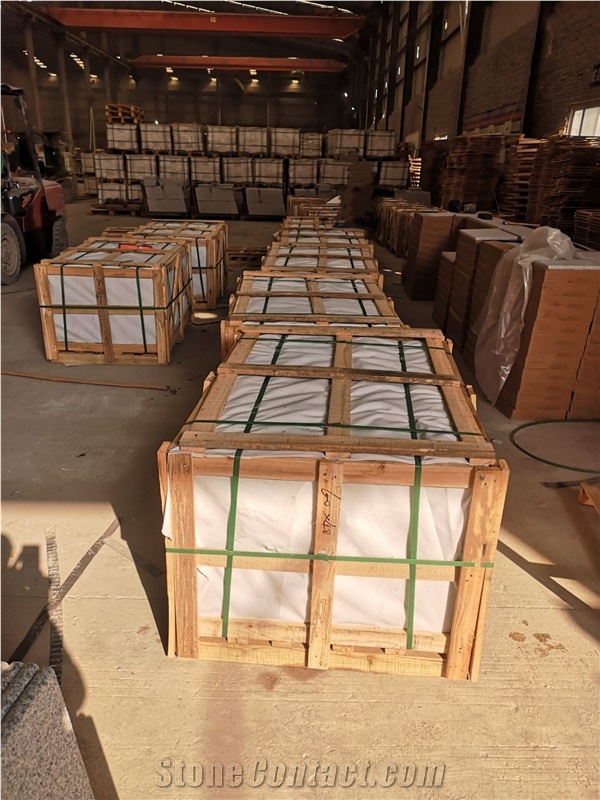 Bianco Crystal Grey Granite Tiles Project Pavers