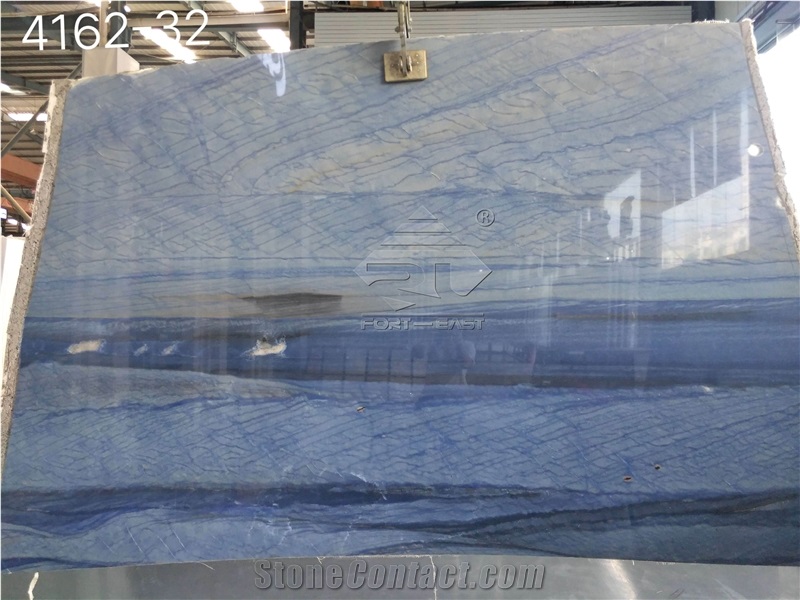 Brazil Azul Macaubas Quartzite Slabs & Tiles